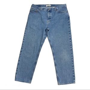 Vintage Button Fly Ankle Jeans